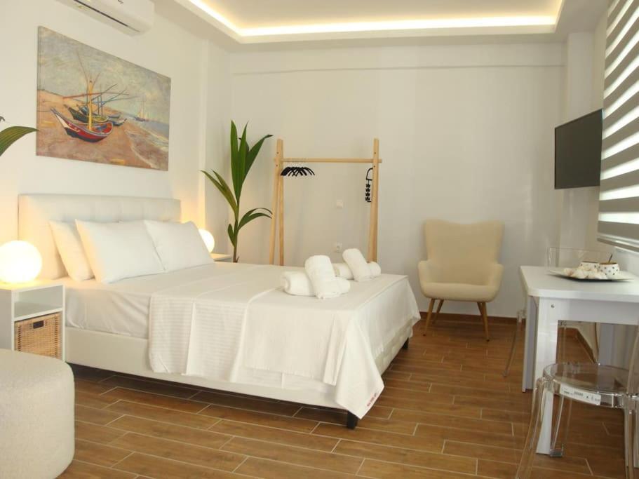Ferienwohnung Centre Penthouse With Seaview Iraklio Exterior foto