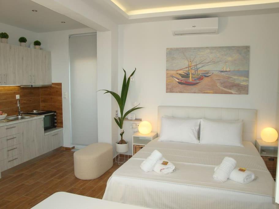 Ferienwohnung Centre Penthouse With Seaview Iraklio Exterior foto