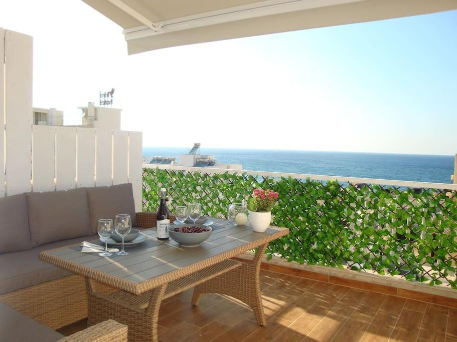 Ferienwohnung Centre Penthouse With Seaview Iraklio Exterior foto